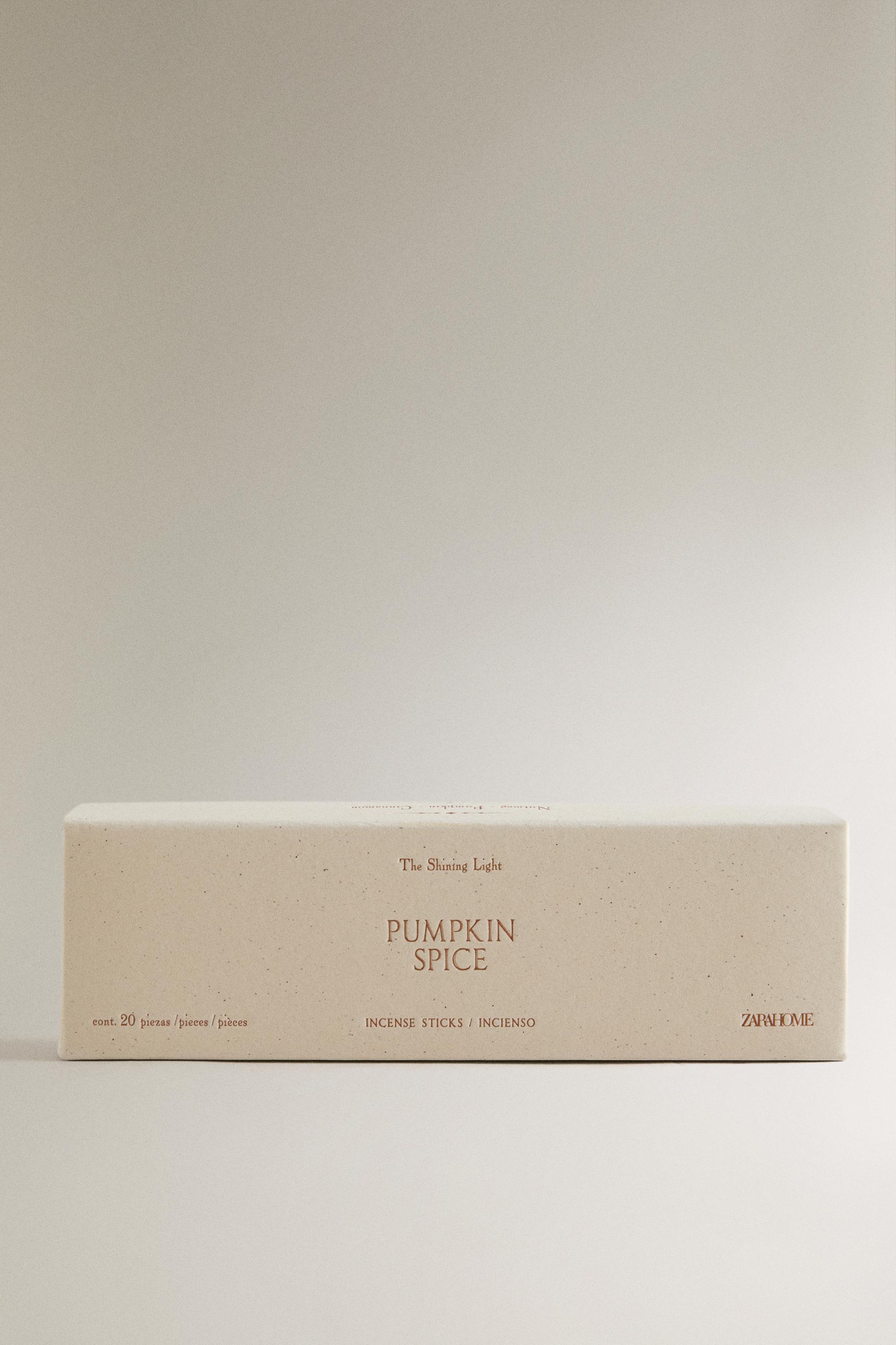BÂTONNETS D'ENCENS AROMATIQUES PUMPKIN SPICE (PACK DE 20)